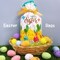 Wrapables Easter Drawstring Treat Bags for Candy, Cookies, Treats, Gifts, Egg Hunt, and Party Favors (50pcs)